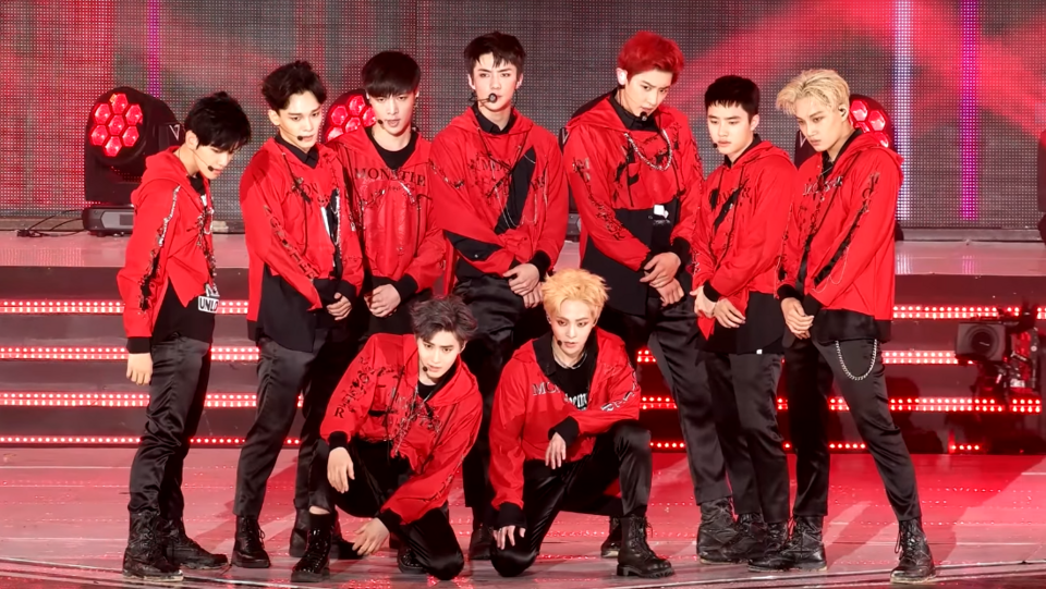 EXO — licensed artist photograph (may show an earlier lineup)